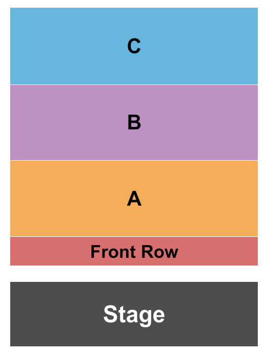 Harold Miossi Hall at Christopher Cohan Performing Arts Center Seating Chart