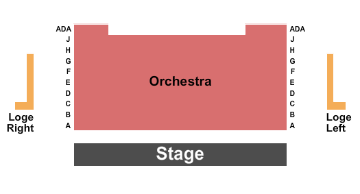 Harold Prince Theatre at Annenberg Center Seating Chart