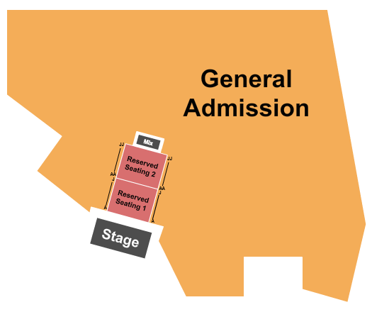 Harrah's Cherokee Valley River Casino and Hotel Seating Chart
