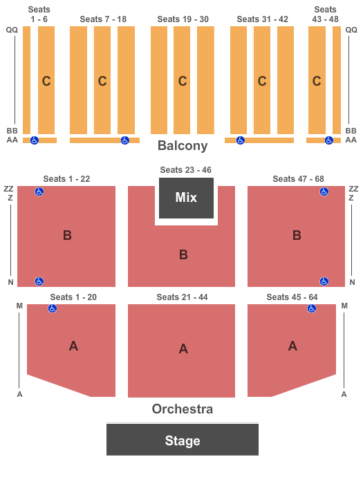 Harrah's Southern California Casino & Resort Endstage 2 Seating Chart