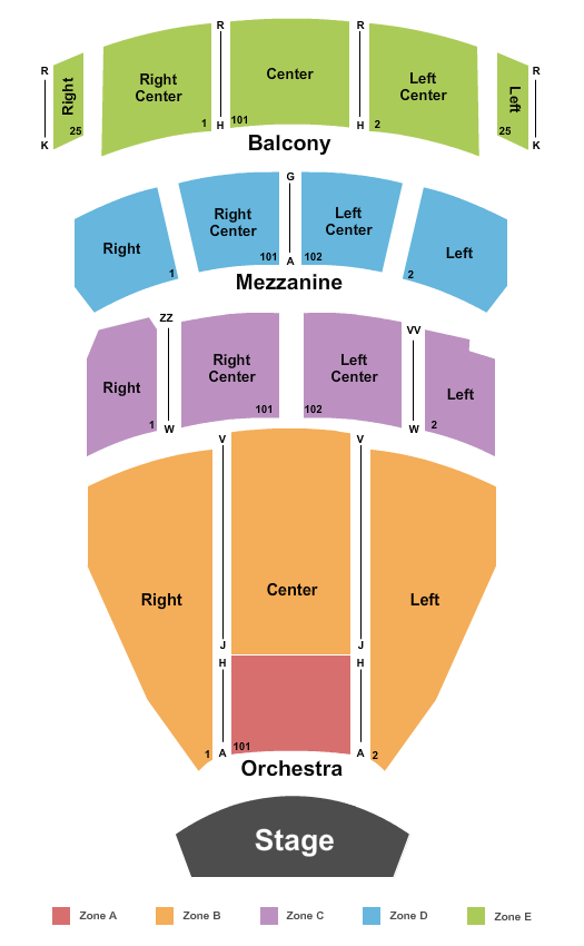 Scranton Cultural Center Seating Chart