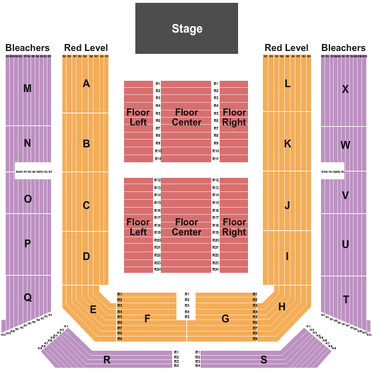 Hart Auditorium At BYU-Idaho End Stage Seating Chart