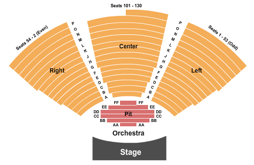 Brad Williams Hart Theatre At The Egg Seating Chart