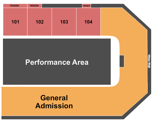 Hartman Arena Carden International Circus Spectacular Seating Chart