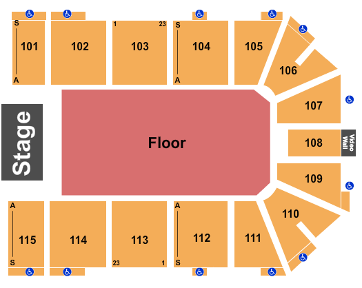 Park City Arena Russ Seating Chart