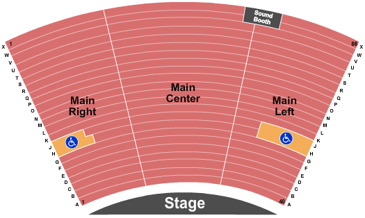 Haugh Performing Arts Center End Stage Seating Chart