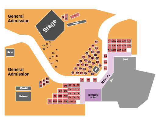 Haute Spot Tables 3 Seating Chart