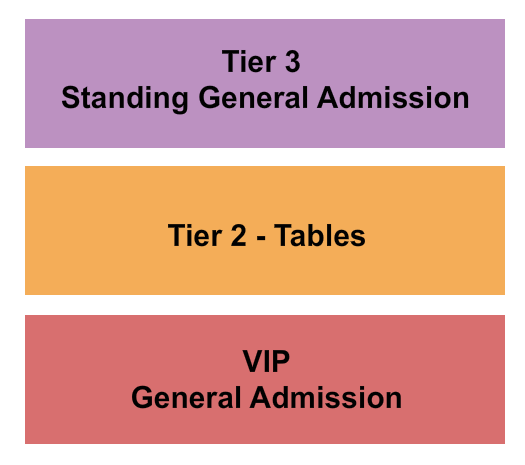 Haute Spot VIP & Tier Seating Chart