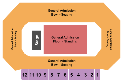 Heartland Events Center Seating Chart