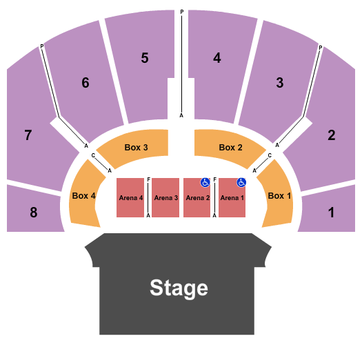 Helena Civic Center Endstage 2 Seating Chart