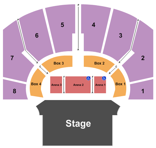Helena Civic Center Endstage 3 Seating Chart