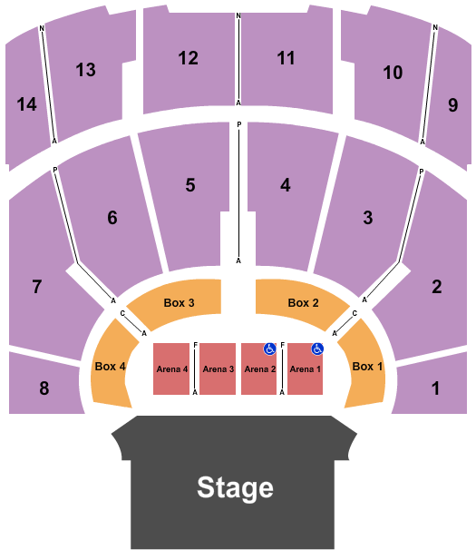 Helena Civic Center End Stage Seating Chart