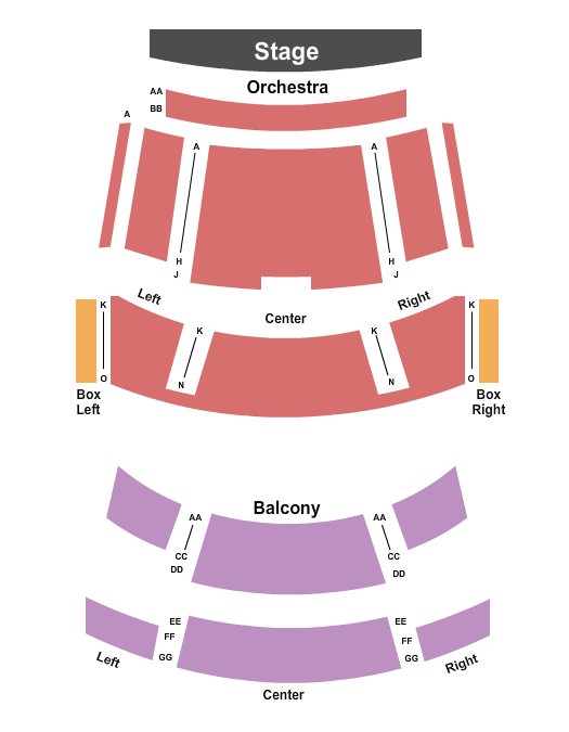 Hendricks Live End Stage Seating Chart