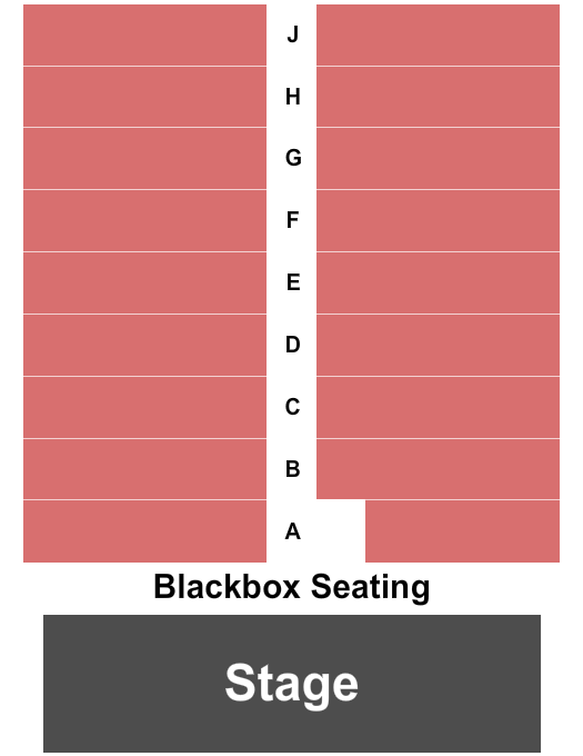 Henegar Center For the Arts Blackbox Seating Chart