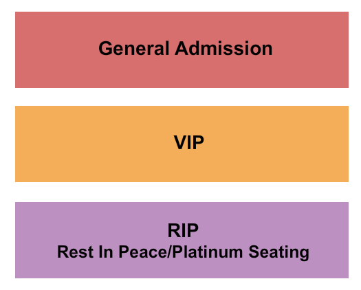 Hennessey's Tavern GA VIP Seating Chart