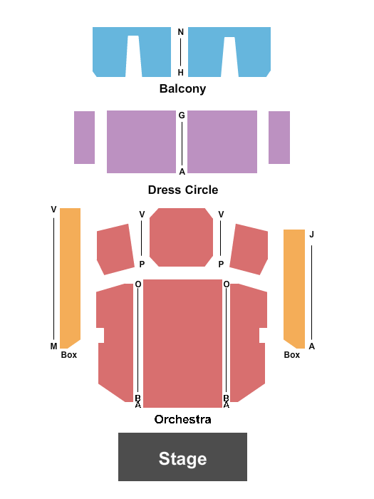 Herbst Theatre Seating Chart