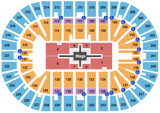Heritage Bank Center Roger Waters Seating Chart