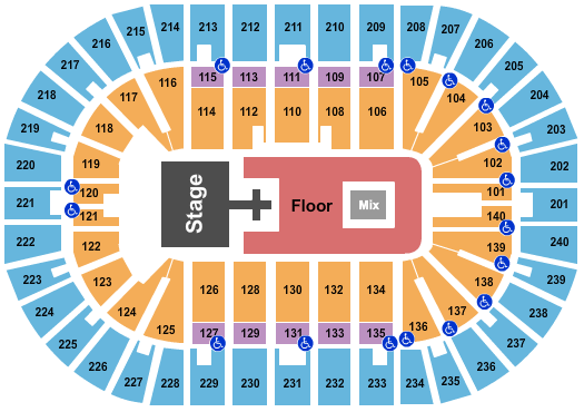 Heritage Bank Center Suicideboys Seating Chart