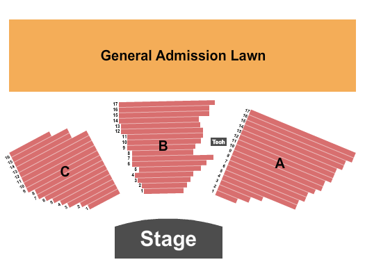 Heritage Park Performance Pavilion Endstage Seating Chart