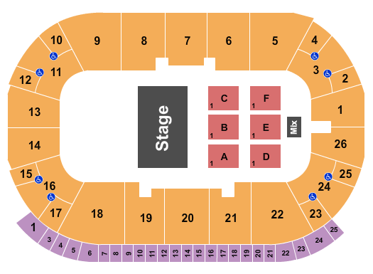Paramount Fine Foods Centre Sesame Street Live Seating Chart