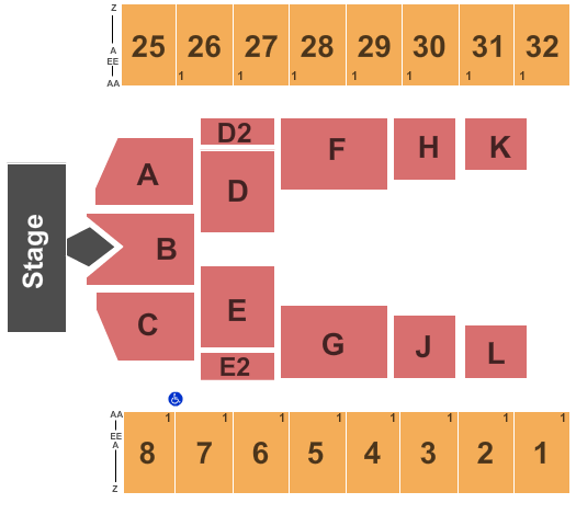 Hersheypark Stadium Ariana Grande Seating Chart