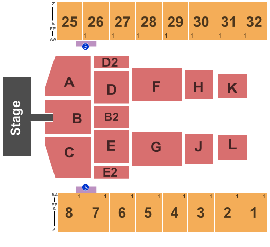 Hersheypark Stadium Def Leppard Seating Chart