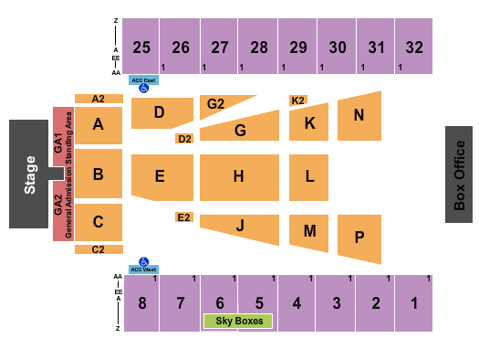 Hersheypark Stadium Guns N Roses Seating Chart