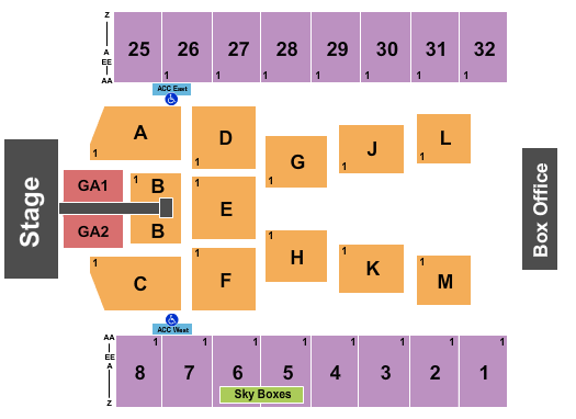 Hersheypark Stadium Harry Styles Seating Chart