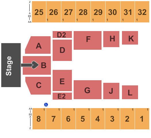 Hersheypark Stadium Kelly Clarkson Seating Chart