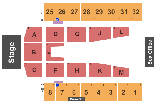 Hersheypark Stadium Paul McCartney Seating Chart