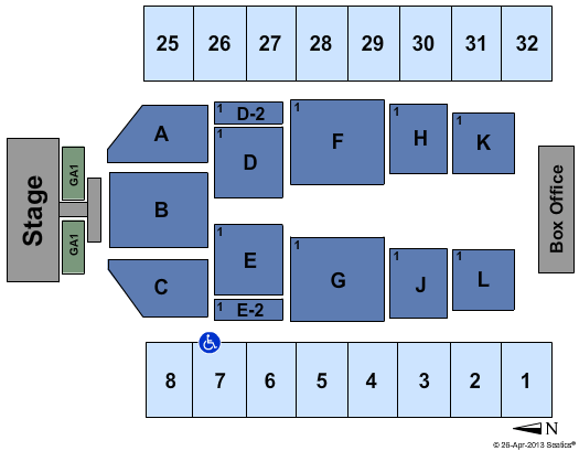 Hersheypark Stadium Rascal Flatts Seating Chart