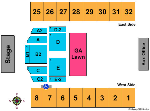 Hersheypark Stadium Selena Gomez Seating Chart
