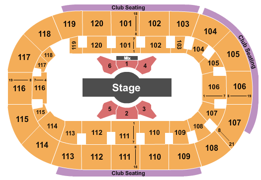 Hertz Arena Cirque Corteo Seating Chart