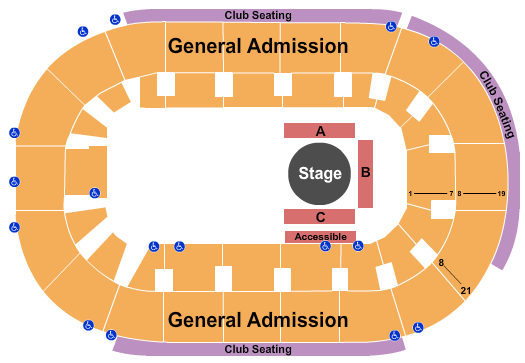 Hertz Arena Garden Brothers Circus Seating Chart