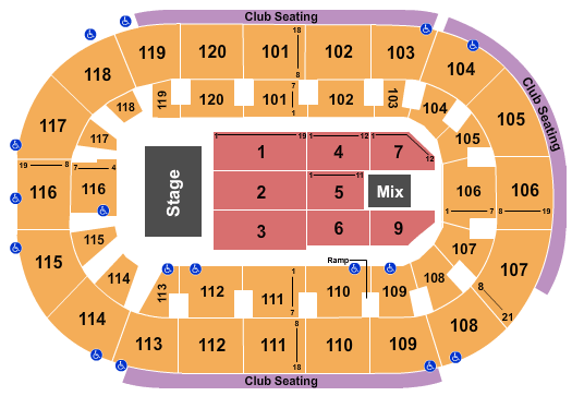 Hertz Arena Godsmack Seating Chart