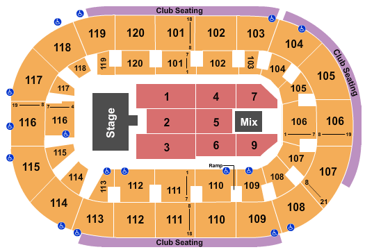 Hertz Arena JoJo Siwa Seating Chart