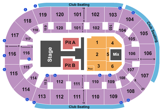 seating chart for Hertz Arena - Luke Bryan 2 - eventticketscenter.com