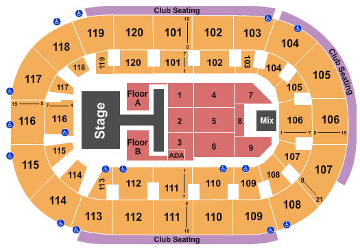 Hertz Arena Old Dominion Seating Chart
