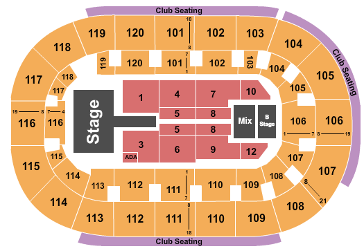 Hertz Arena Thomas Rhett Seating Chart