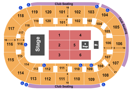 Hertz Arena Toby Mac Seating Chart