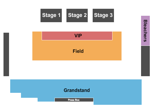 Highmark Stadium - Pittsburgh Highmark Blues & Heritage Festival Seating Chart