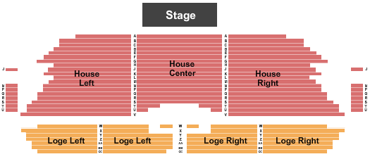 Higley Center For The Performing Arts Seating Map