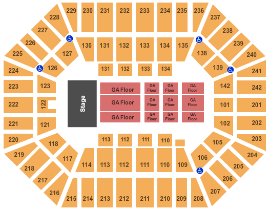 Hilton Coliseum Kevin Hart Seating Chart