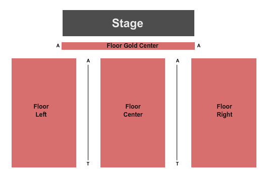 Embassy Suites by Hilton Kansas City International Airport End Stage Seating Chart
