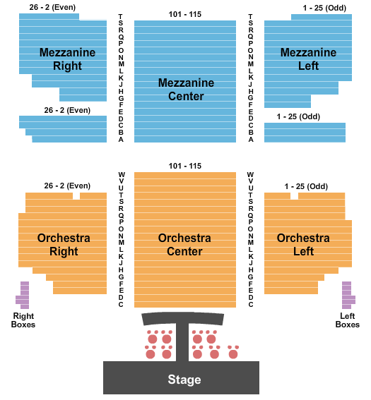 Moulin Paris Seating Chart