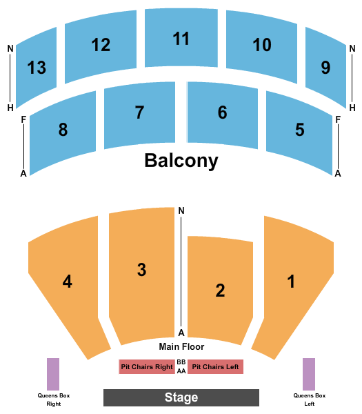 Historic Main Stage at Athenaeum Center - IL venue and seating information