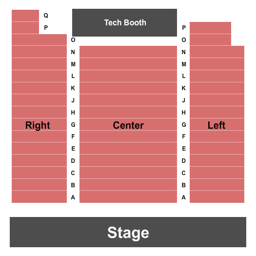 Historic Owen Theatre End Stage Seating Chart