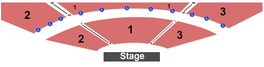Historic Waterside Theatre End Stage Seating Chart