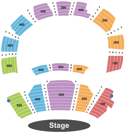 Hochstein Performance Hall Seating Chart