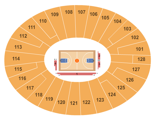 Fertitta Center Basketball Seating Chart